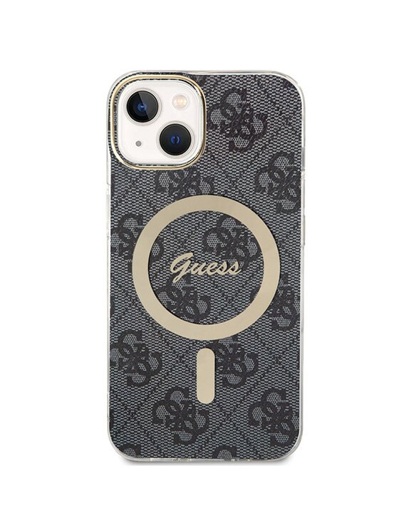 Guess Guess Etui na telefon iPhone 15 Czarny