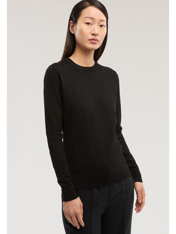 Trussardi Trussardi Maglione M7356001241N033 Nero Regular Fit