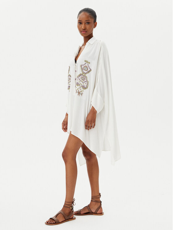 LOLA CASADEMUNT LOLA CASADEMUNT Camicia LS2515008 Bianco Relaxed Fit