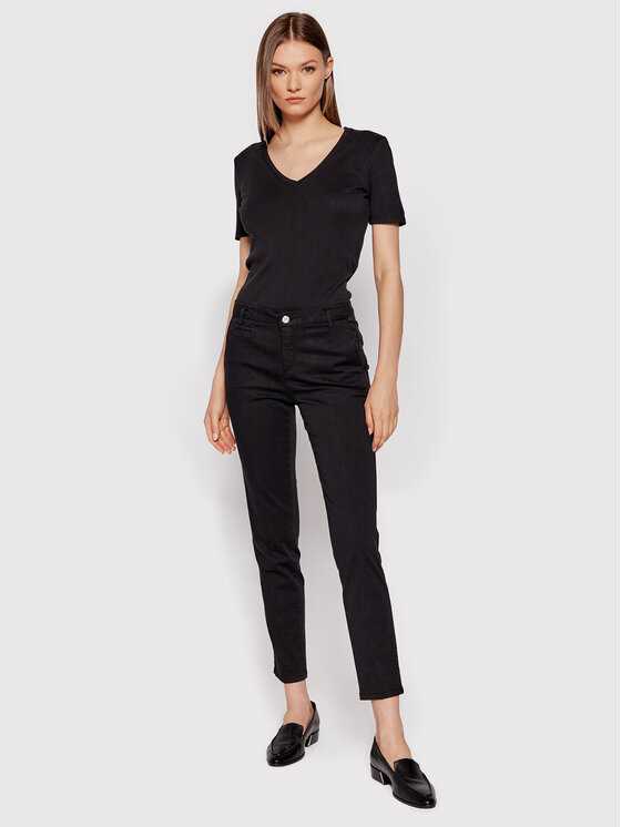 United Colors Of Benetton United Colors Of Benetton Majica 3GA2E4230 Črna Regular Fit