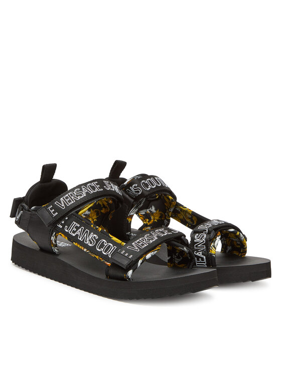 Versace Jeans Couture Versace Jeans Couture Сандали 78YA3S7B Черен