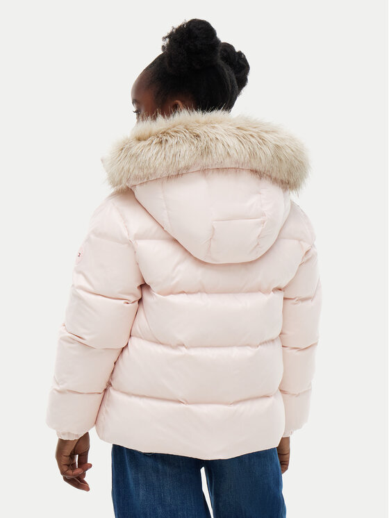 Tommy Hilfiger Tommy Hilfiger Kurtka puchowa Essential KG0KG09673 Różowy jasny Regular Fit