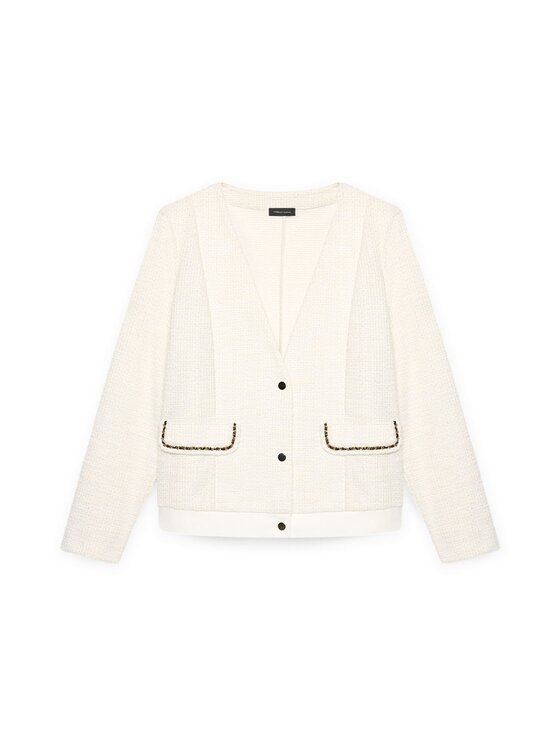 Fiorella Rubino Fiorella Rubino Felpa G911L008568N011 Bianco Regular Fit