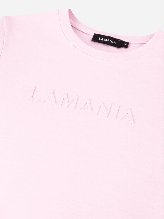 La Mania La Mania T-Shirt LUCY Růžová Basic Fit