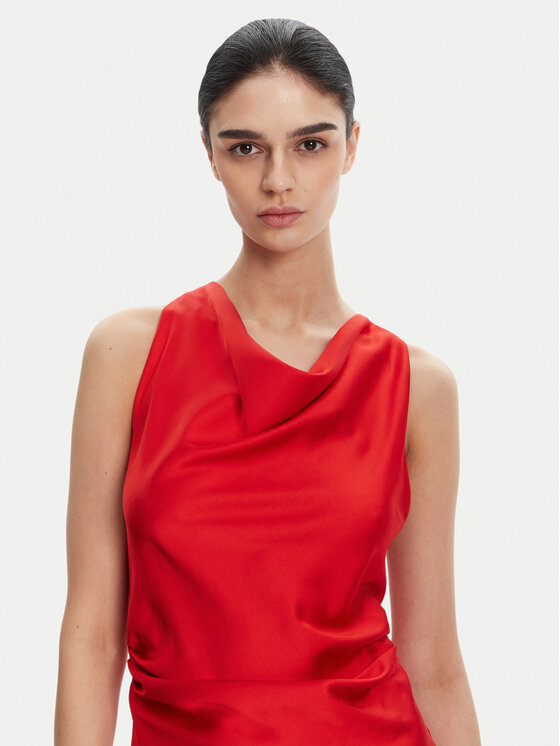 Imperial Imperial Rochie cocktail AEQJJBA Roșu Regular Fit