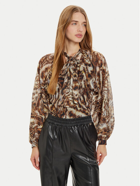 Liu Jo Liu Jo Palaidinė WF4151 T4184 Ruda Regular Fit