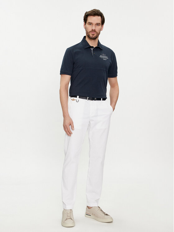 Aeronautica Militare Aeronautica Militare Polo 241PO1756J584 Tamnoplava Regular Fit