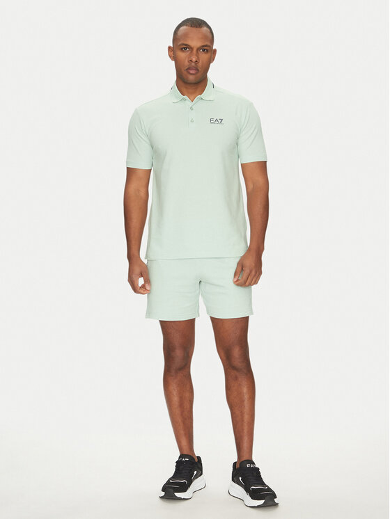 EA7 Emporio Armani EA7 Emporio Armani Polo 7M000184 AF13511 U9060 Niebieski Regular Fit