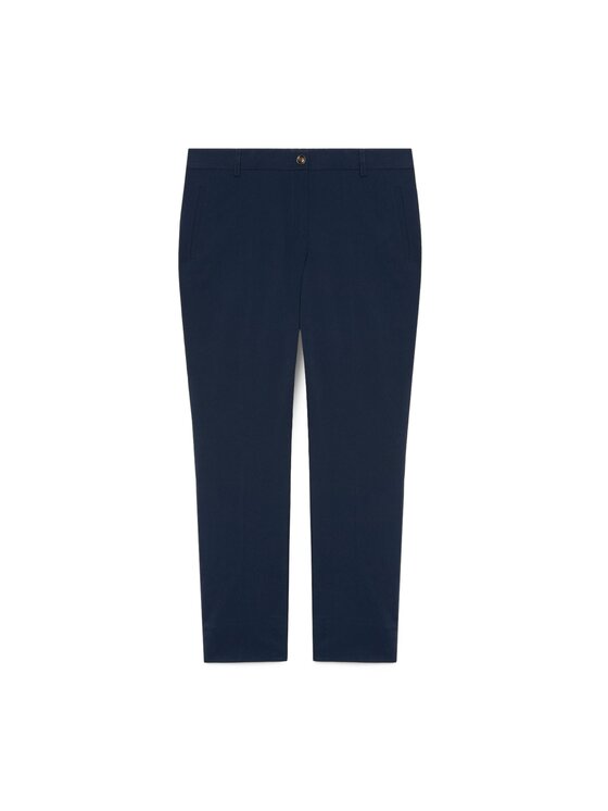 Fiorella Rubino Fiorella Rubino Pantaloni di tessuto P031L102412N034 Blu Regular Fit