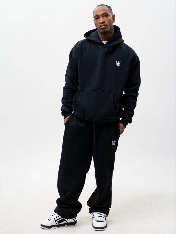 Jigga Wear Jigga Wear Dres Luźny Baggy Komplet 130197 Czarny Oversize
