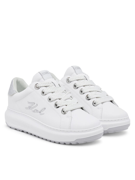 KARL LAGERFELD Sneakersy KL67518 Biały Modivo.pl