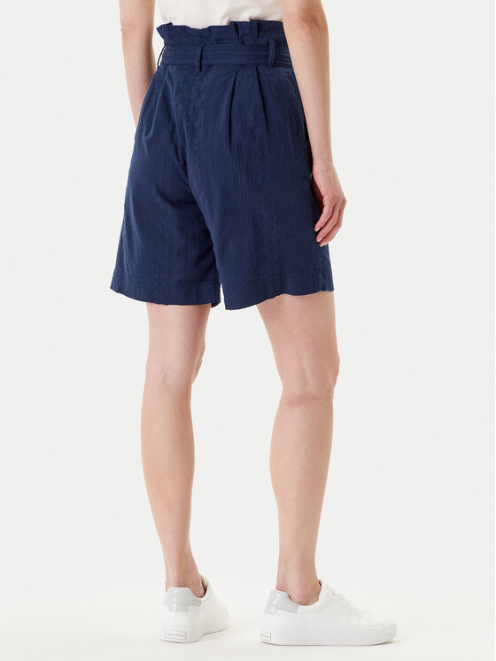 Mustang Mustang Шорти з тканини Darrah 1016586 Cиній Relaxed Fit
