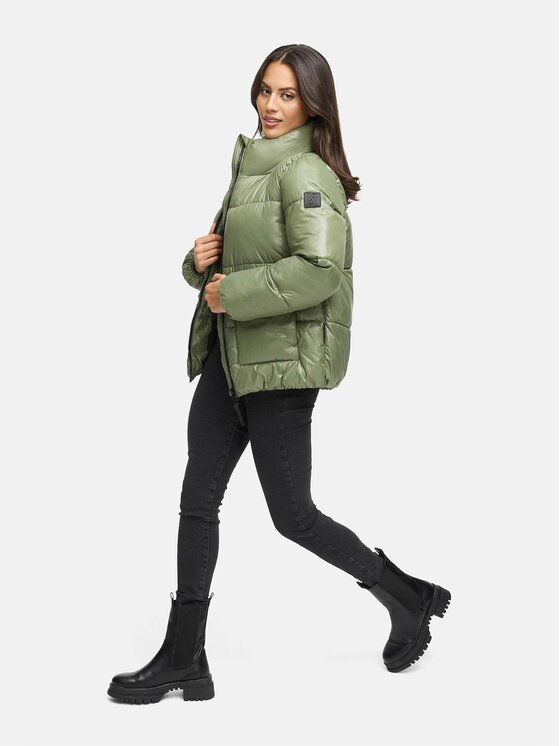 Navahoo Navahoo Kurtka zimowa Eispacht Zielony Regular Fit