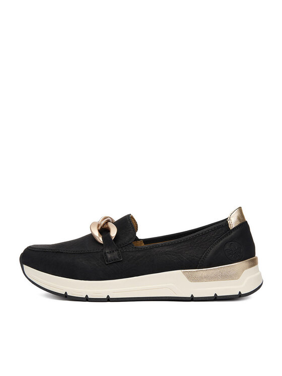 Rieker Rieker Pantofi 58944-00 Negru