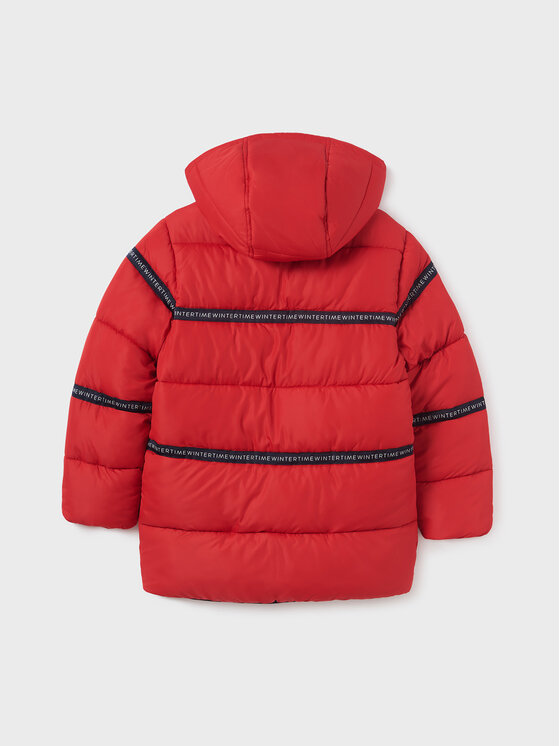 Mayoral Mayoral Kurtka zimowa 7.432 Czerwony Regular Fit