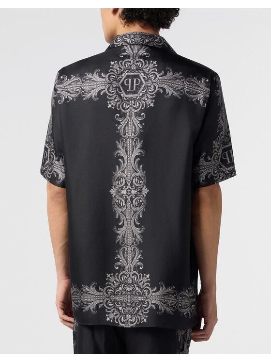 PHILIPP PLEIN PHILIPP PLEIN Košeľa 31217 Čierna Regular Fit