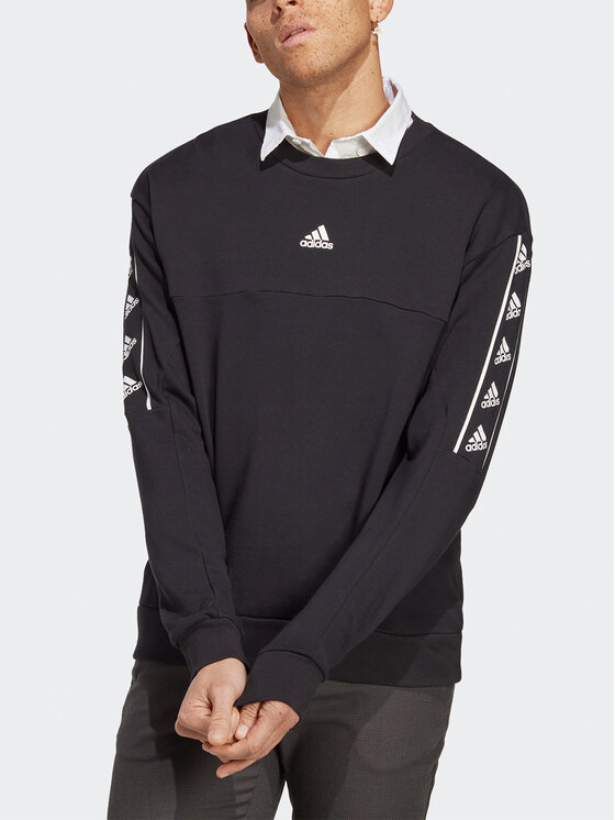 adidas adidas Μπλούζα Brand Love Sweatshirt IC6809 Μαύρο Loose Fit