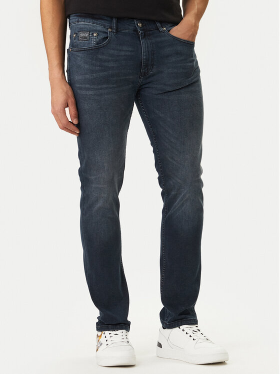 Versace Jeans Couture Blugi 80GAB5S0 CDWAB Bleumarin Slim Fit