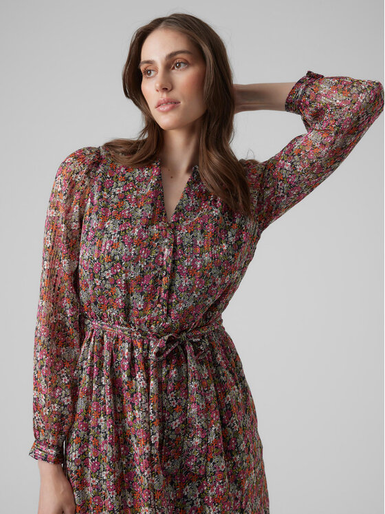 Vero Moda Vero Moda Haljina za svaki dan Abby 10291789 Šarena Regular Fit