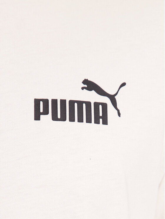 Puma Puma Marškinėliai Ess Small Logo 586669 Balta Regular Fit