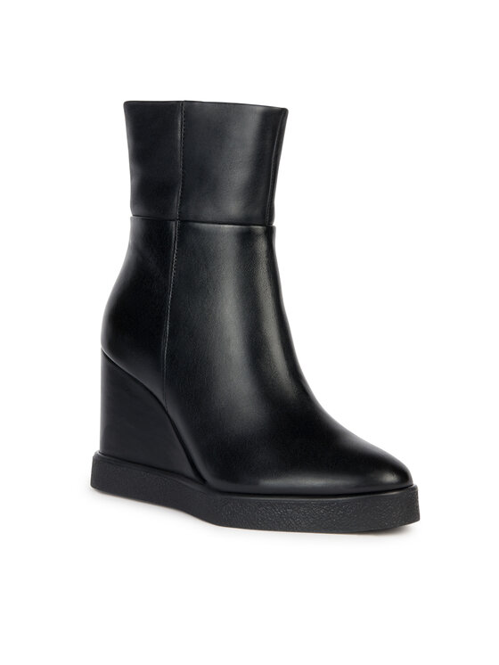 Geox Geox Stivaletti D Elidea Wedge D36VQB 00043 C9999 Nero
