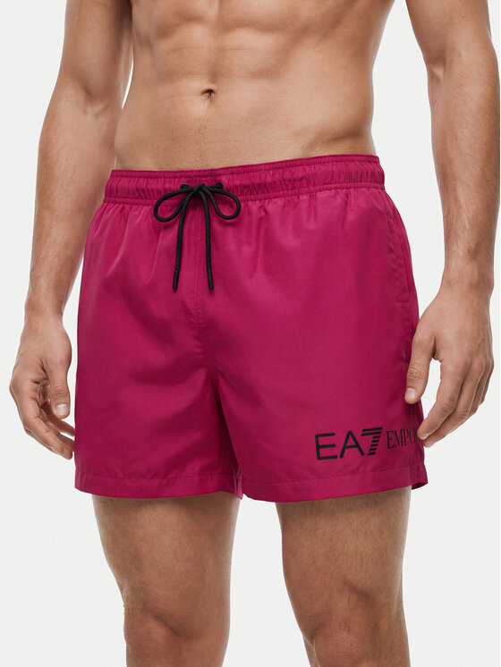 EA7 Emporio Armani Szorty kąpielowe 7M002000 AF13049 MA102 Różowy Regular Fit