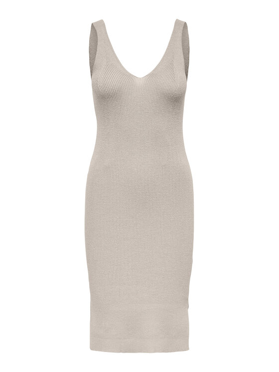 ONLY ONLY Ljetna haljina Lina 15286410 Bež Slim Fit