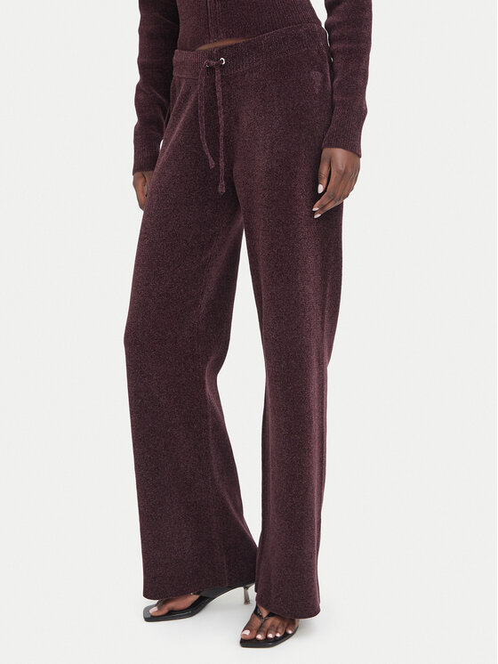Juicy Couture Juicy Couture Sportinės kelnės JCWEB006 Juoda Regular Fit
