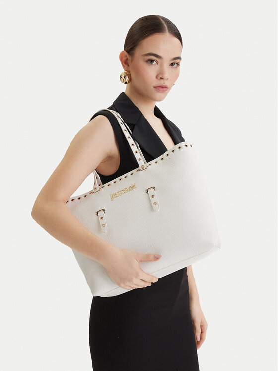 Just Cavalli Just Cavalli Geantă 80RA4BU1 ZSB81 Alb