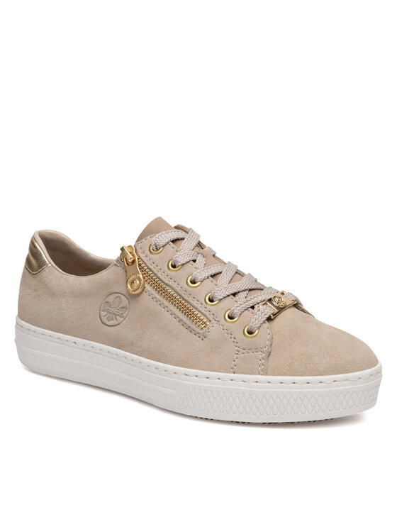 Rieker Rieker Sneakersy L59L1-60 Beżowy
