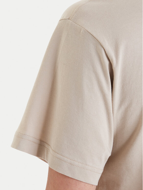 Versace Jeans Couture Versace Jeans Couture T-Shirt 80GAHT01 CJ00T Beige Regular Fit