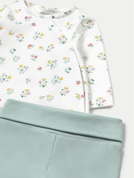 Mayoral Mayoral Completo maglia e ghettine 1588 Verde Regular Fit