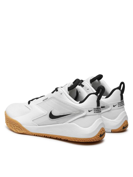 Nike Nike Tenisice za dvoranski nogomet Air Zoom Hyperace 3 FQ7074 101 Bijela
