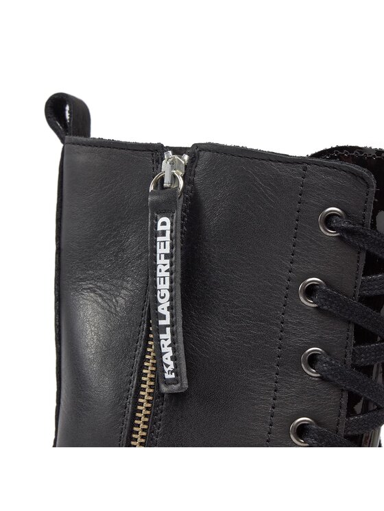 Karl Lagerfeld Kids Karl Lagerfeld Kids Čizme Z19112 S Crna