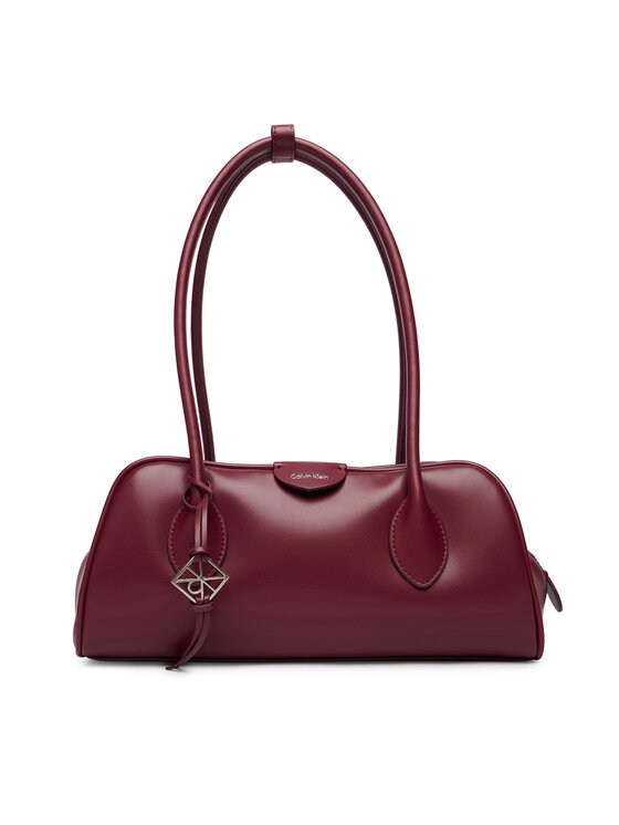 Calvin Klein Calvin Klein Kabelka Emblem Trio Shoulder Bag LV04F3369G Bordó