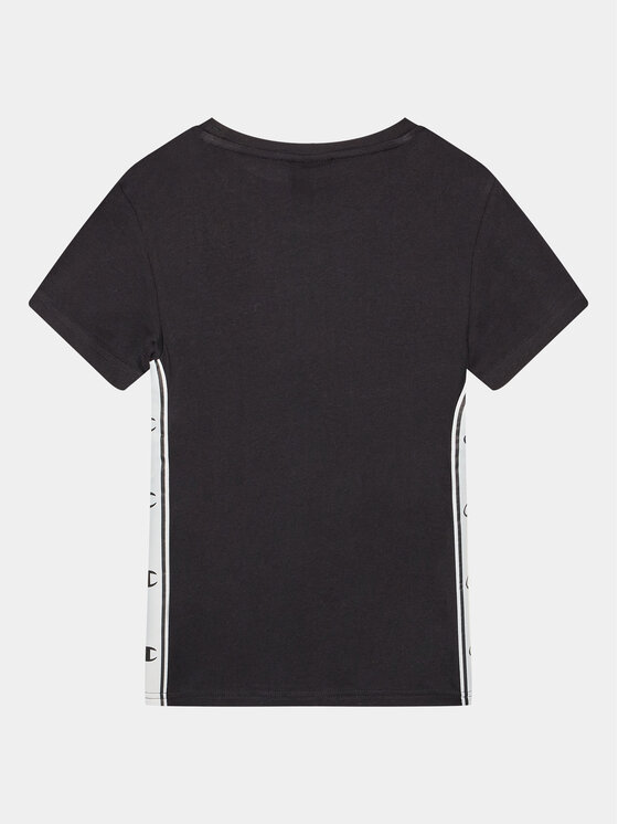 Champion Champion T-Shirt 306329 Czarny Regular Fit