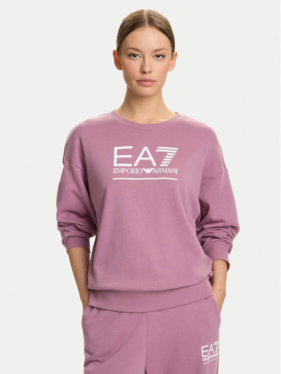 EA7 Emporio Armani EA7 Emporio Armani Pulóver 7W000416 AF12473 UA272 Rózsaszín Relaxed Fit