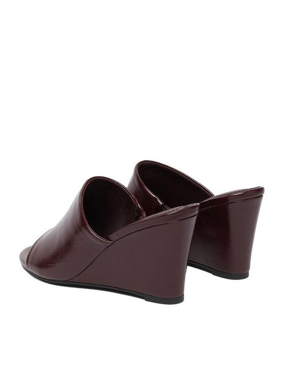 JENNY JENNY Natikači CEO-YZ2512-3 Bordo rdeča