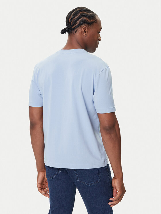 BOSS BOSS Majica Tchup 50473278 Svetlo modra Relaxed Fit