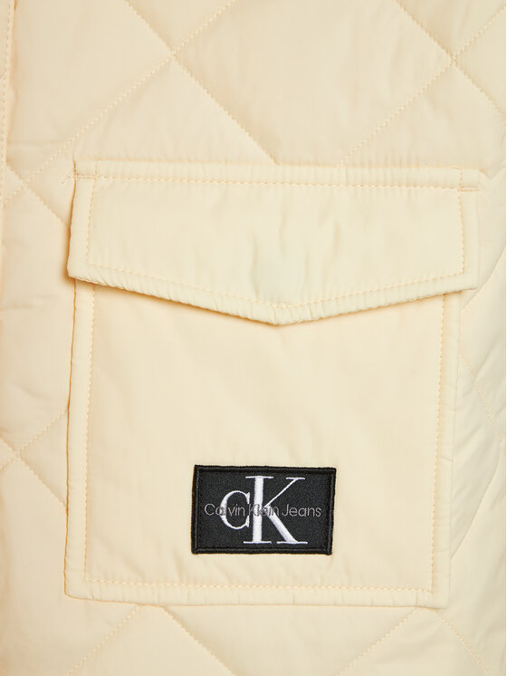 Calvin Klein Jeans Calvin Klein Jeans Prijelazna jakna IG0IG01814 Žuta Relaxed Fit