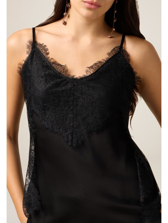 Oltre Oltre Blusa 2052J000818N033 Nero Regular Fit