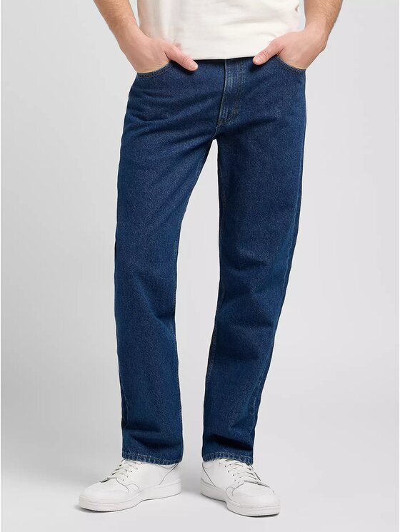 Lee Lee Jeansy Haden Niebieski Slim Fit