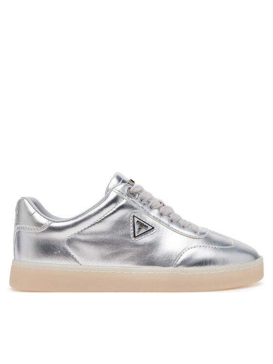 Guess Guess Sneakersy FLJJAZLEM12 Srebrny