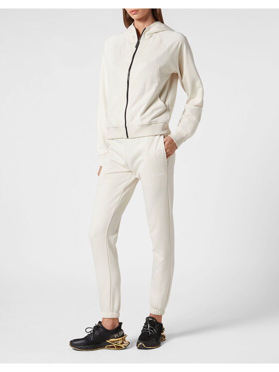 Plein Sport Plein Sport Bluza 13131 Beżowy Regular Fit