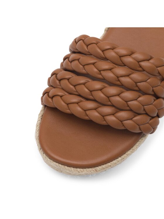 DeeZee DeeZee Espadryle INCREDIBLE KL-E8875-2 Brązowy