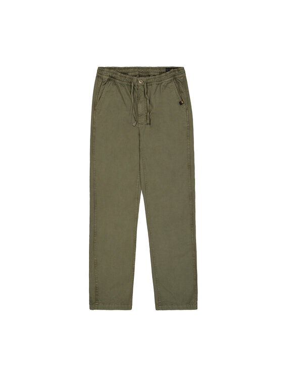 Alpha Industries Alpha Industries Szorty Basic Cotton Pant Zielony Straight Leg