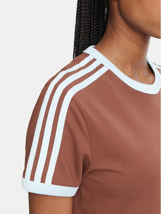 adidas adidas T-Shirt LL0447 Braun Regular Fit