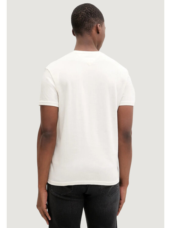Tommy Jeans Tommy Jeans T-shirt DM0DM22317 Bianco Casual Fit