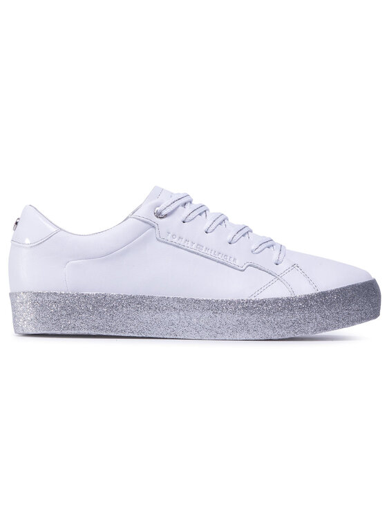 tommy hilfiger glitter foxing dress sneaker