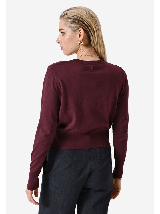 Rinascimento Rinascimento Cardigan Cardigan donna Bordeaux Regular Fit